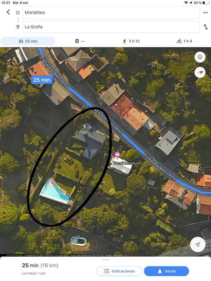 Apartamento Con Piscina Y Excelentes Vistas 费罗尔 外观 照片