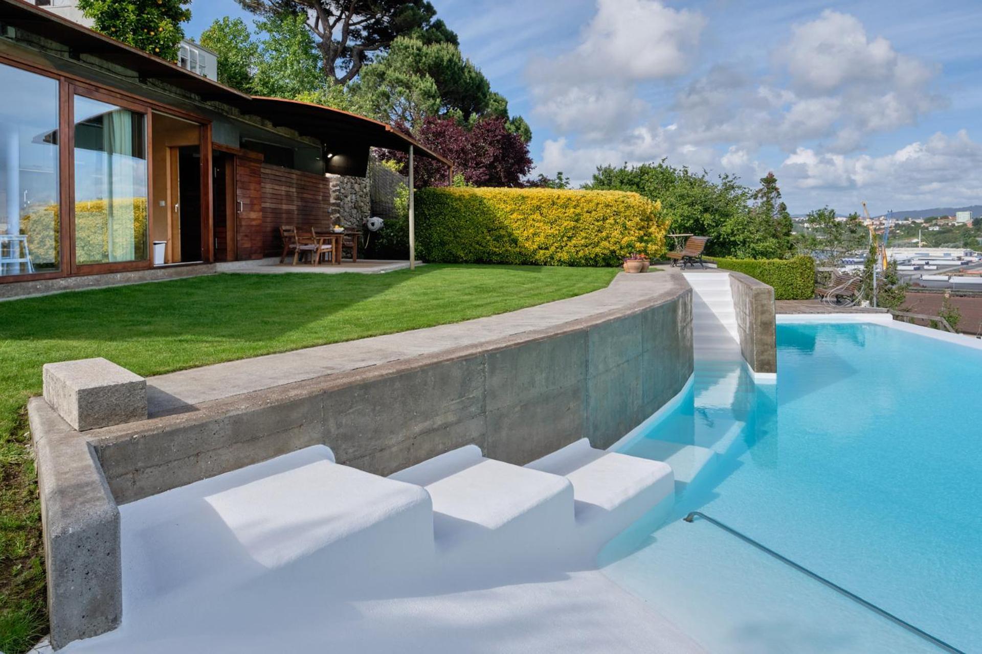 Apartamento Con Piscina Y Excelentes Vistas 费罗尔 外观 照片